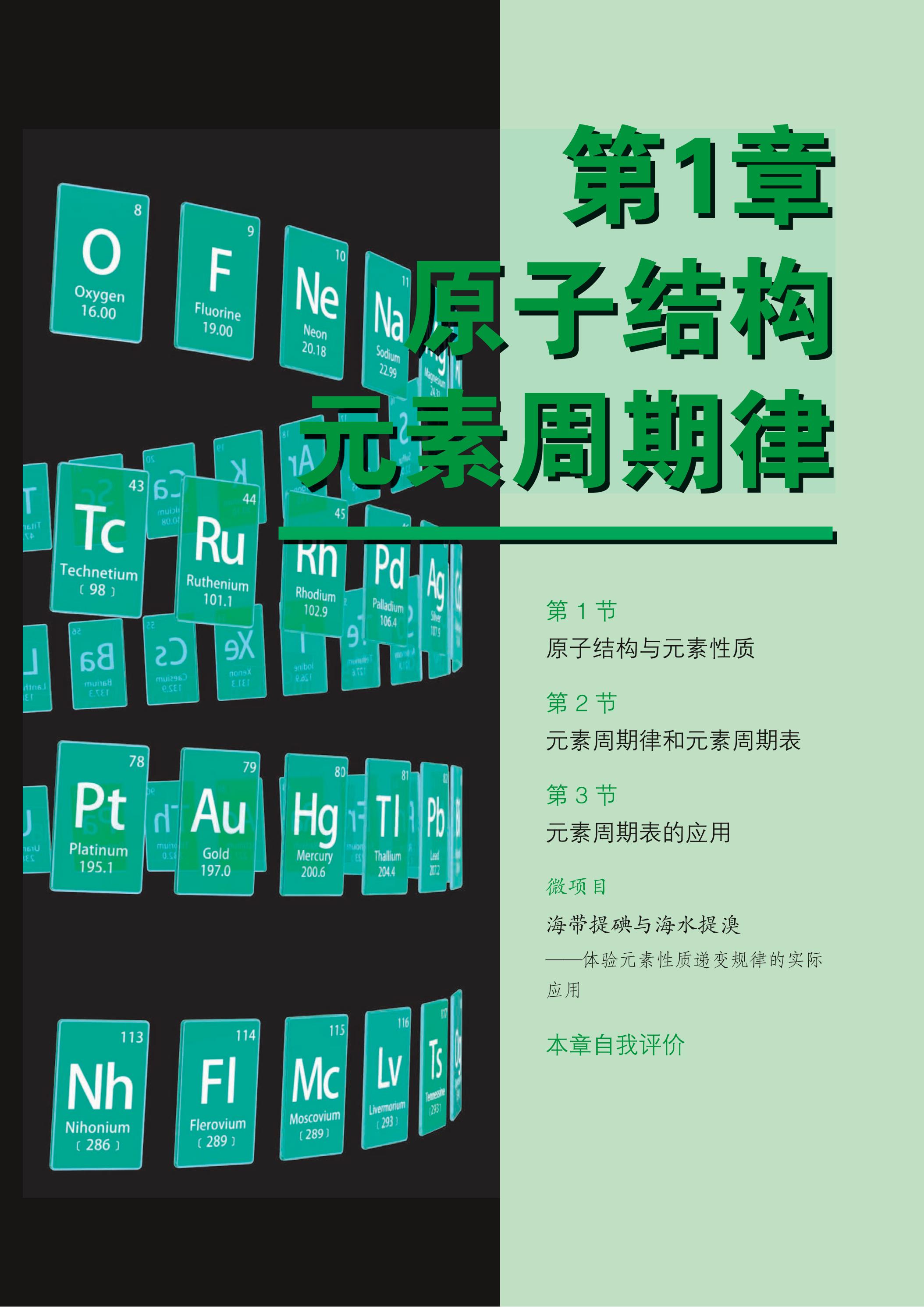 普通高中教科书·化学必修 第二册（鲁科版）PDF高清文档下载
