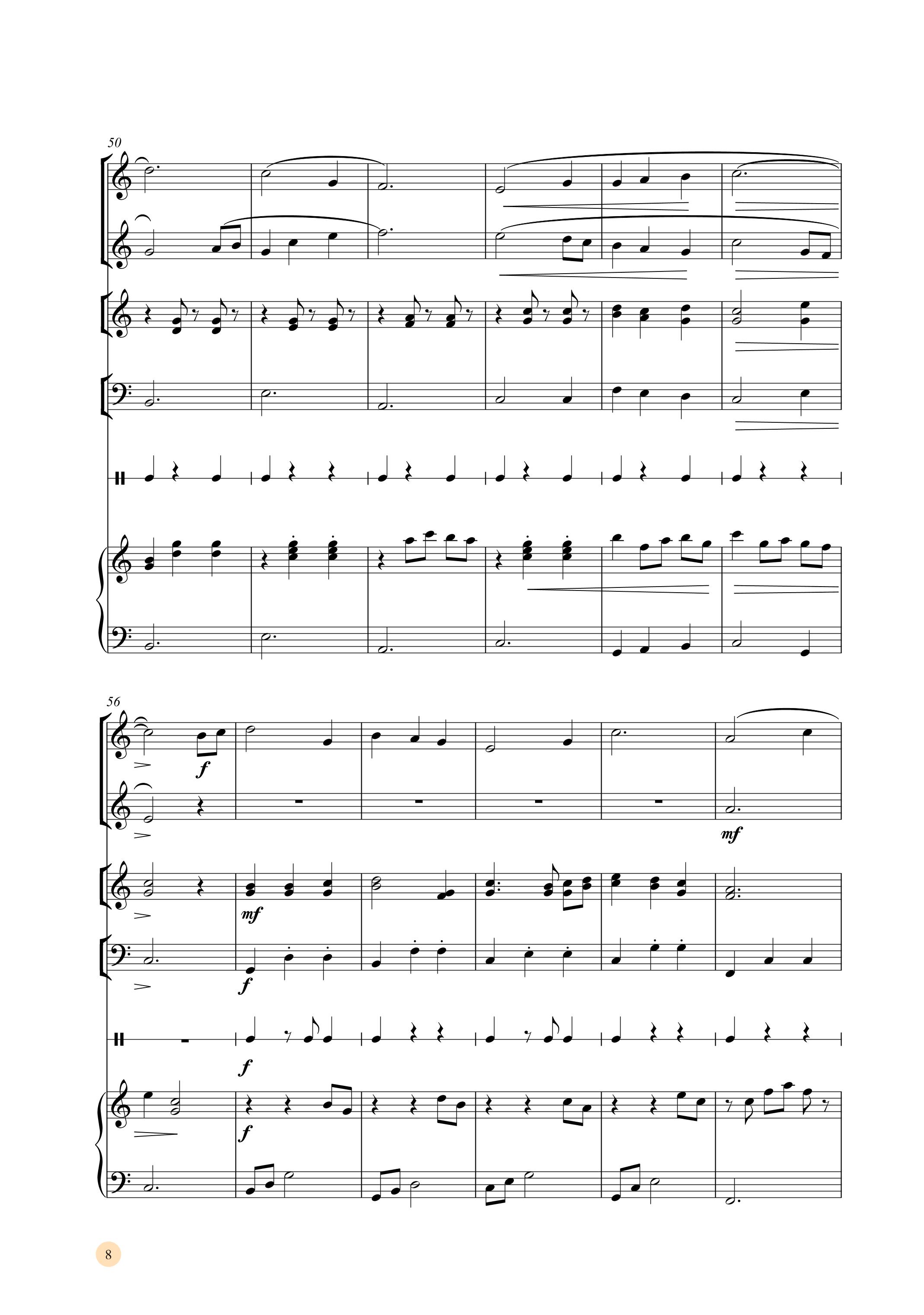 普通高中教科书·音乐选择性必修2 合奏（湘文艺版）PDF高清文档下载